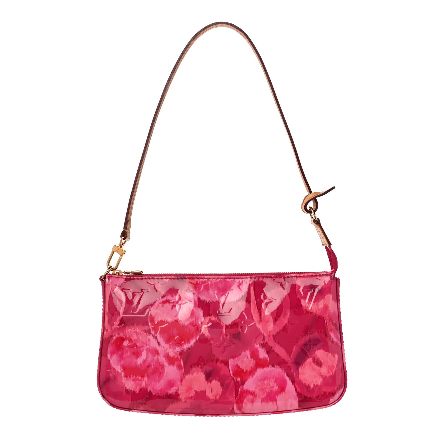 Vernis Ikat Pochette Accessories NM Rose Indien