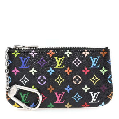 Louis Vuitton LV X TM Monogram Multicolor Key Pouch Black 1 of 6