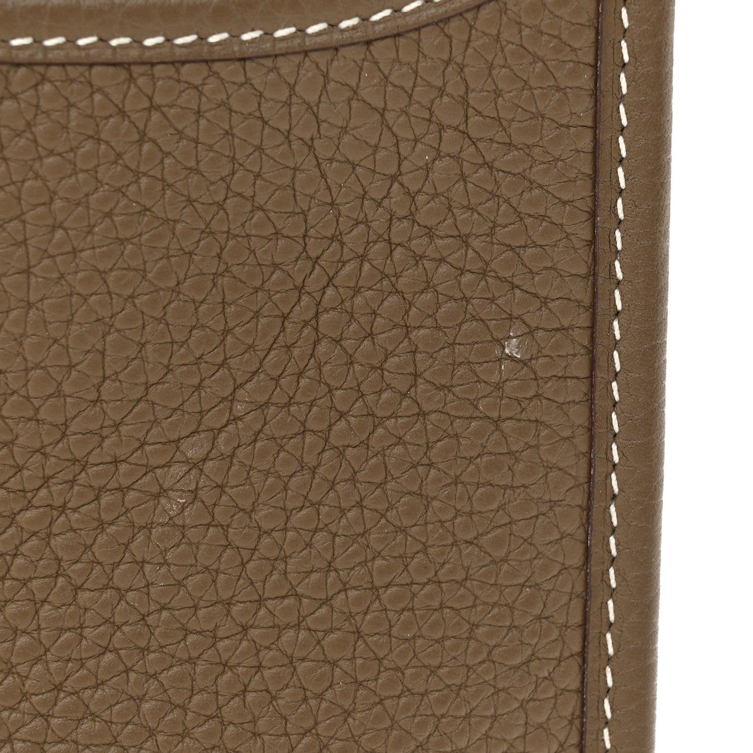 Hermes Taurillon Clemence Amazone Evelyne TPM Etoupe Bleu Indigo 11 of 12