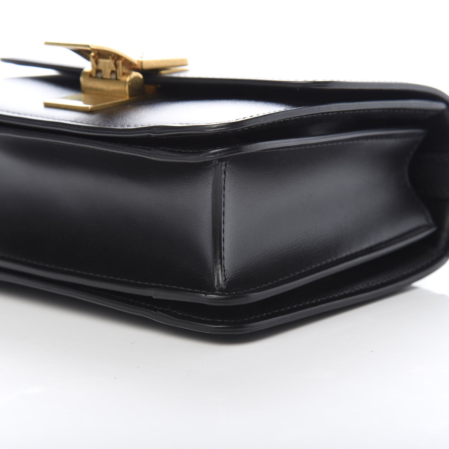 Box Calfskin Small Classic Box Flap Bag Black
