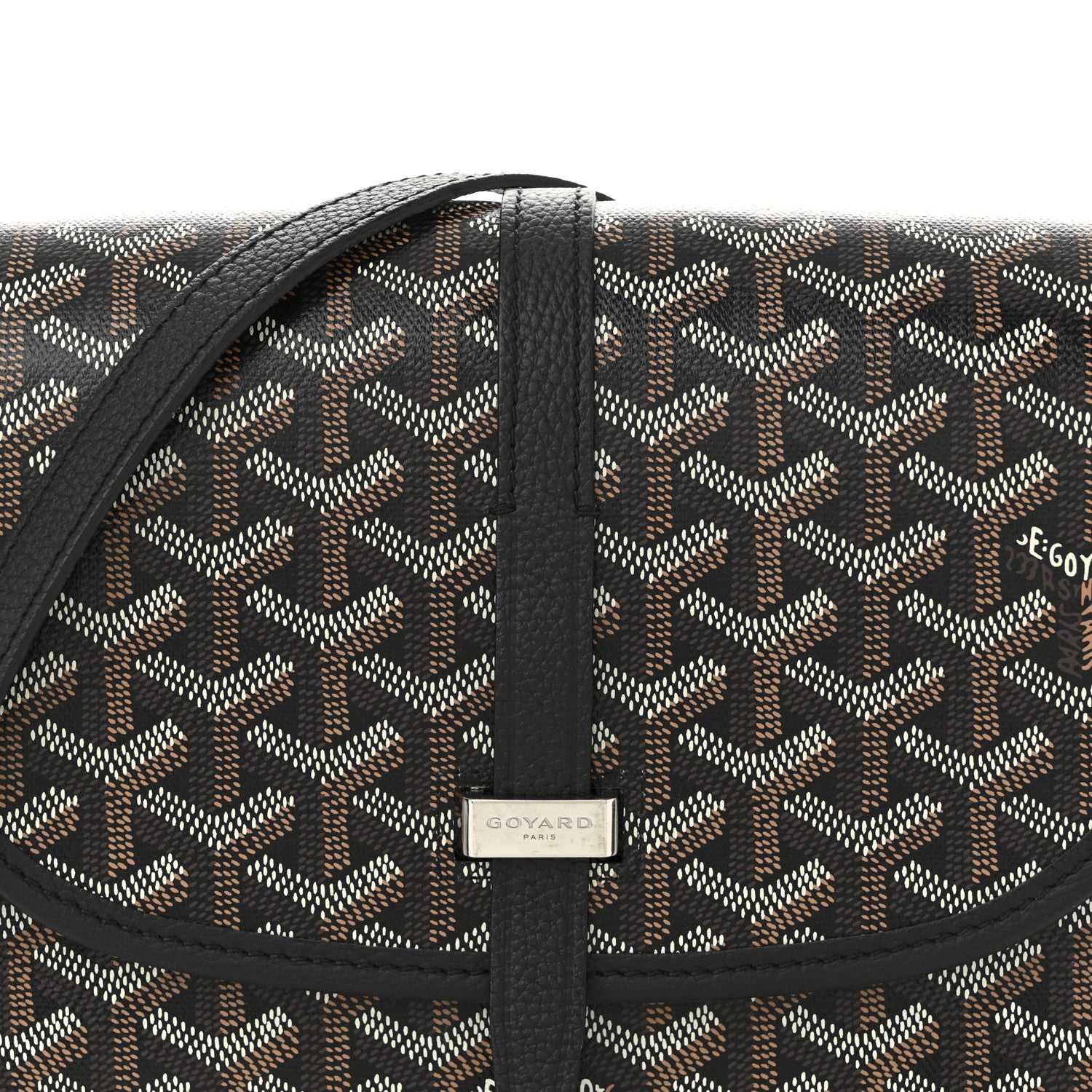 Goyard Goyardine Belvedere II PM Messenger Bag Black 7 of 9