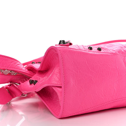 Balenciaga Agneau Arena Neo Cagole Handbag XS Fluo Pink 7 of 8