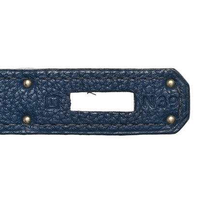 Hermes Togo Kelly Retourne 35 Bleu de Galice 24 of 37