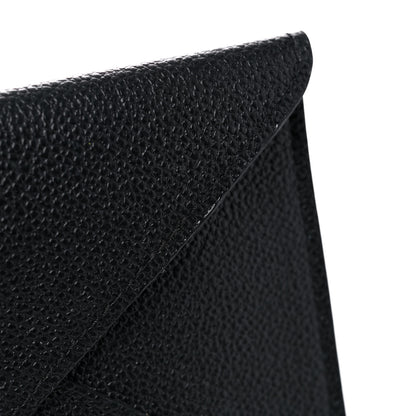 Louis Vuitton Calfskin Envelope Pouch Black 7 of 8