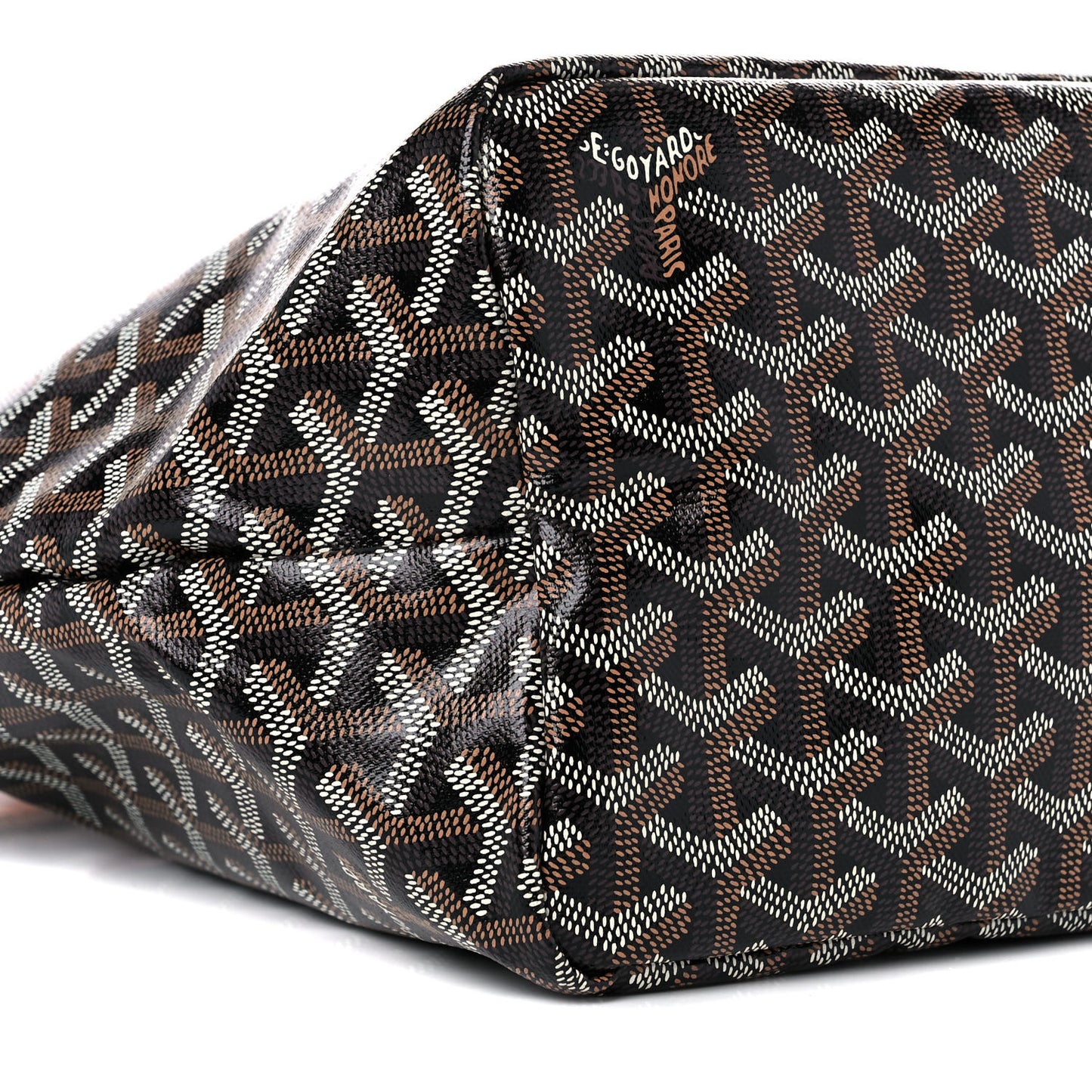 Goyardine Saint Louis PM Black Gold