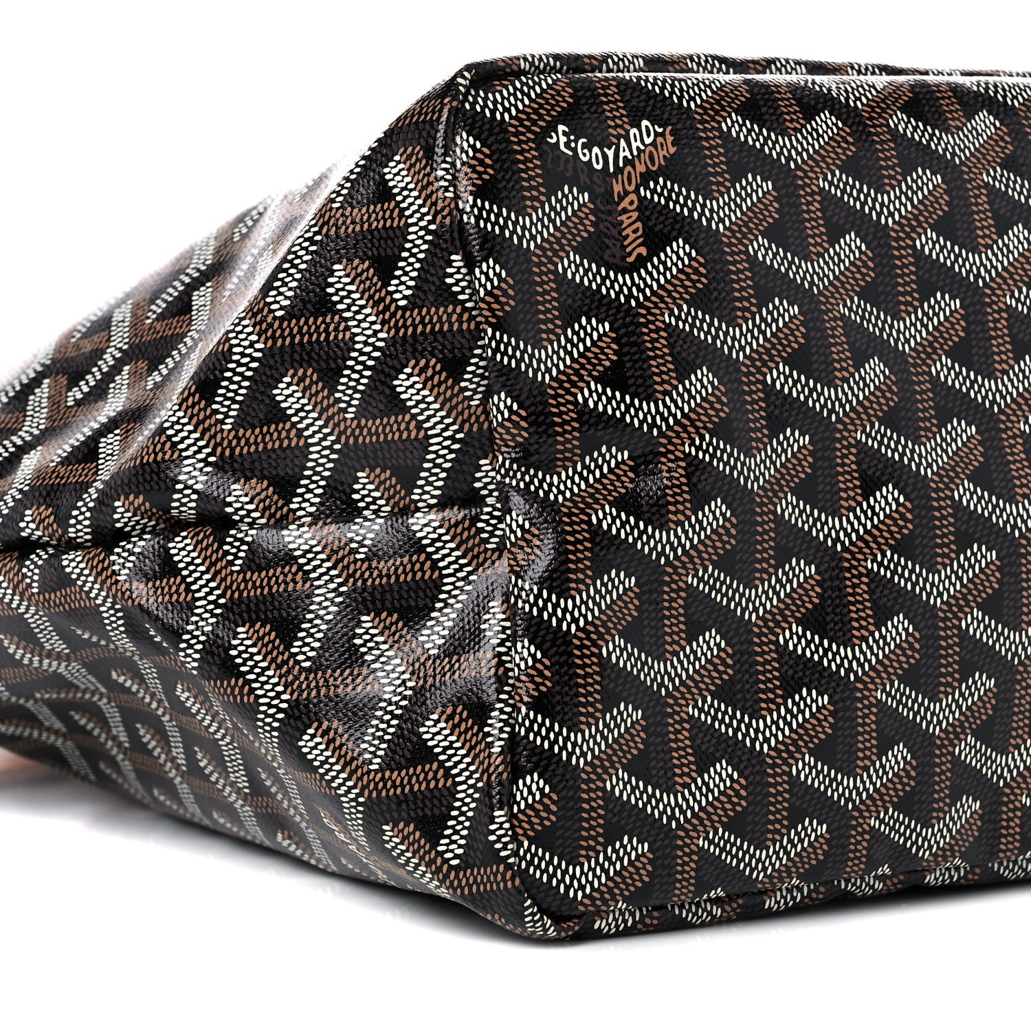 Goyard Goyardine Saint Louis PM Black Gold 7 of 8
