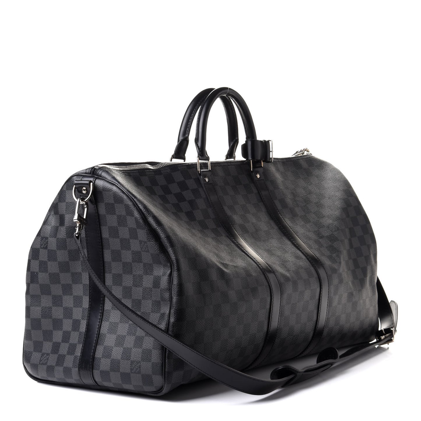 Damier Graphite Keepall Bandouliere 55