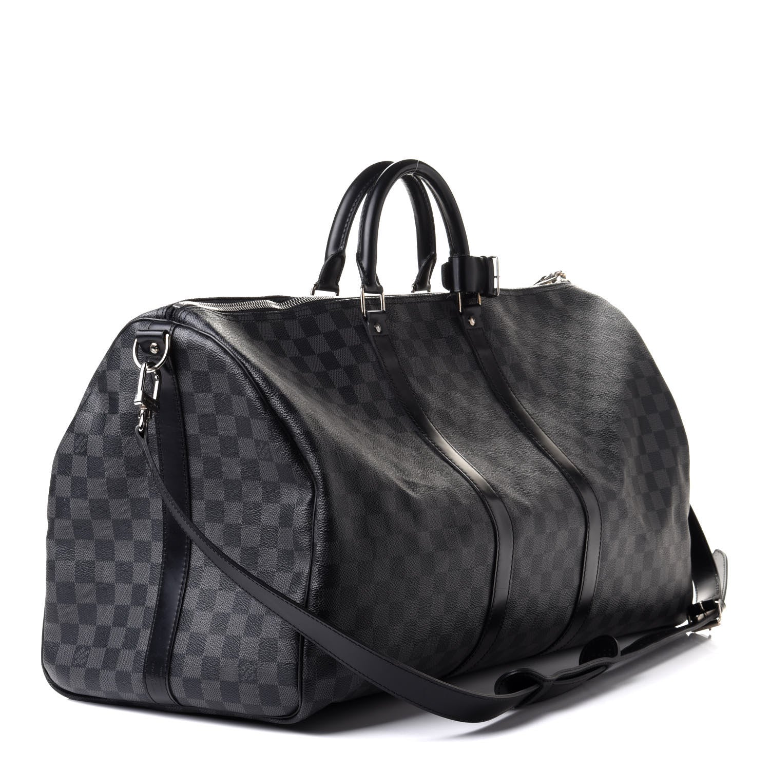 Louis Vuitton Damier Graphite Keepall Bandouliere 55 3 of 12