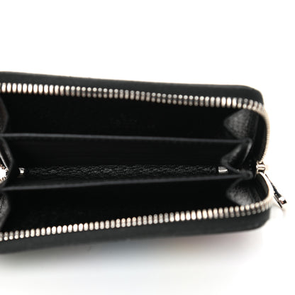 Gucci GG Supreme Monogram Psychedelic Zip Around Card Case Wallet Black 5 of 8