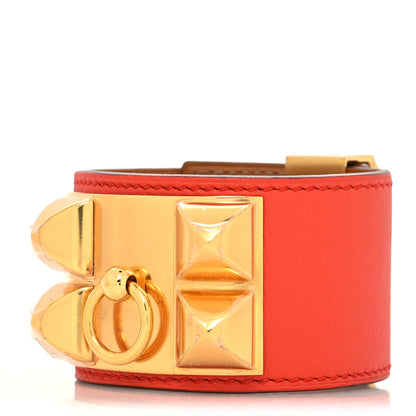 Hermes Swift Collier de Chien CDC Bracelet S Capucine 1 of 5