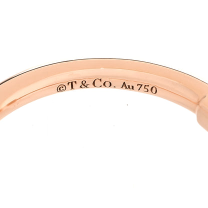 Tiffany 18K Rose Gold T Wire Ring 50 5.5 4 of 5