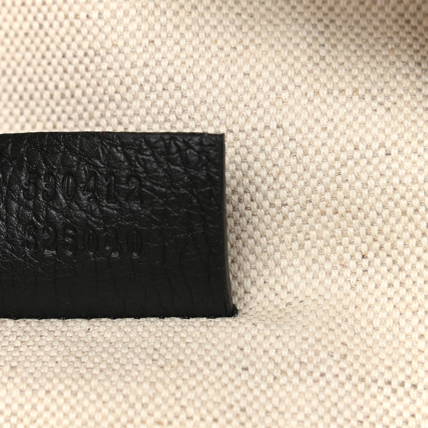 Grained Calfskin Logo Belt Bag Black