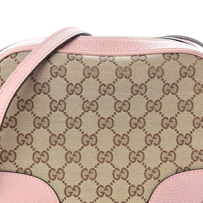 Gucci Monogram Mini Bree Messenger Bag Beige Soft Pink 7 of 9