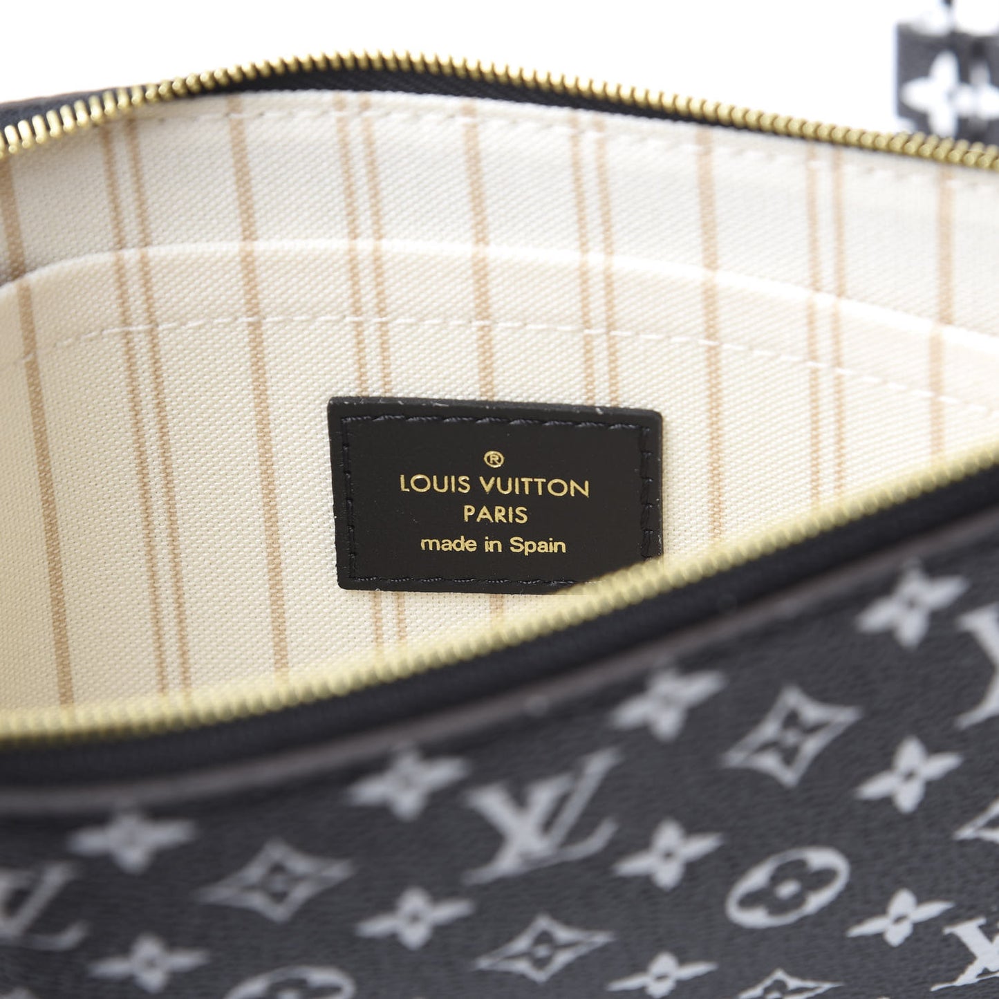 Monogram Giant Jungle Neverfull MM Ivory