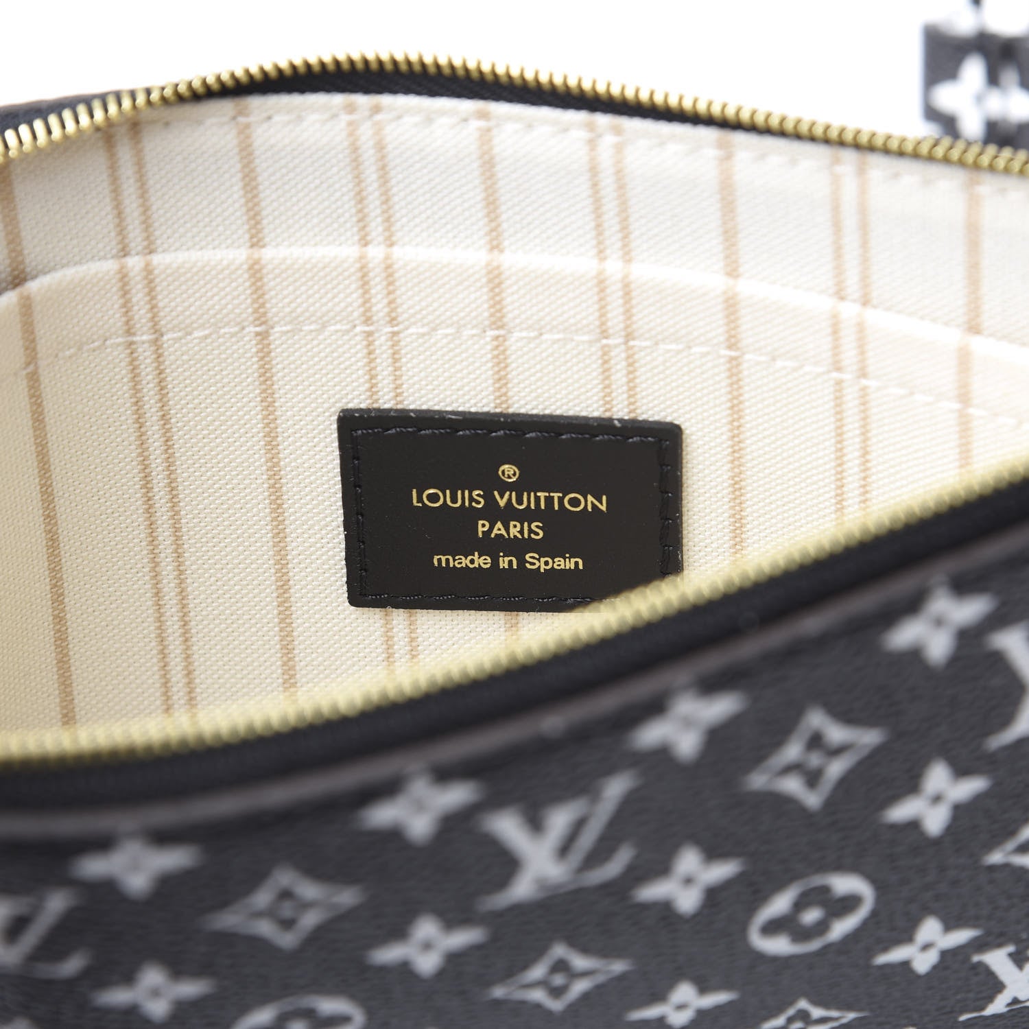 Louis Vuitton Monogram Giant Jungle Neverfull MM Ivory 8 of 11