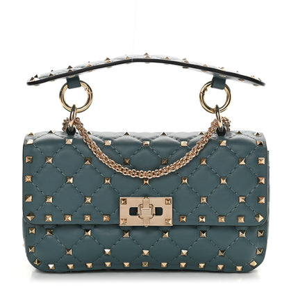 Valentino Garavani Nappa Small Rockstud Spike Shoulder Bag Amadeus 1 of 11