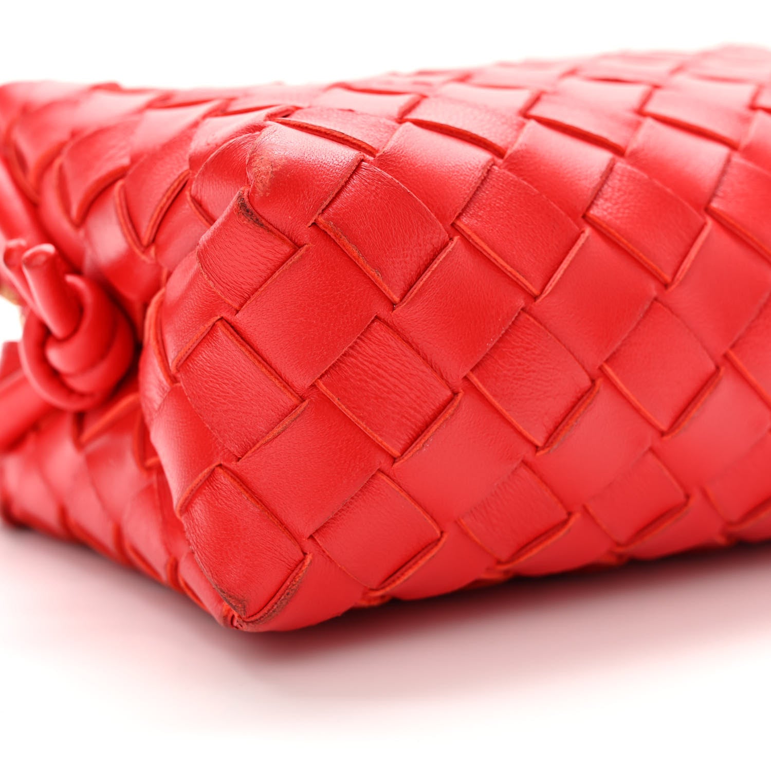 Bottega Veneta Nappa Intrecciato Mini Loop Camera Bag Redstone 8 of 12