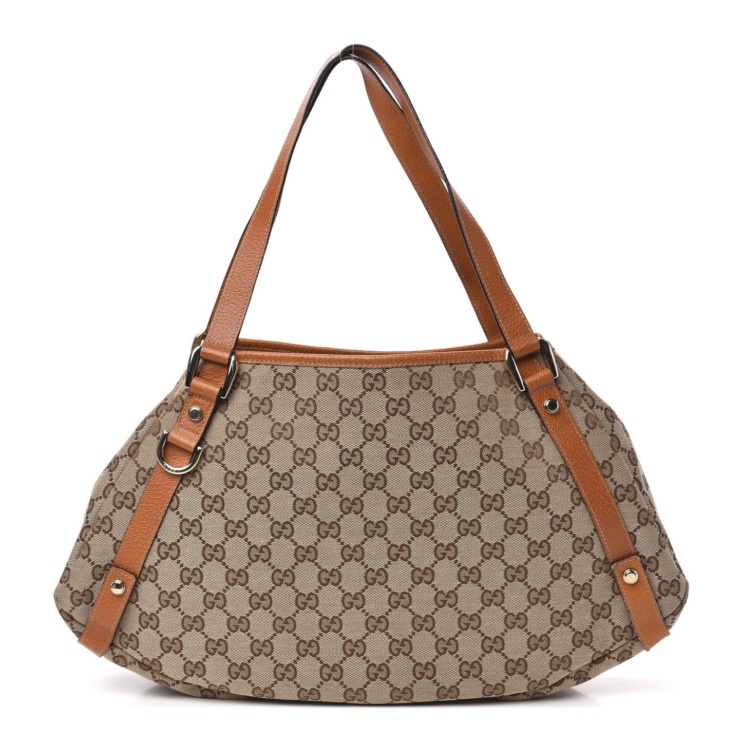 Monogram Medium Abbey Shoulder Bag Orange