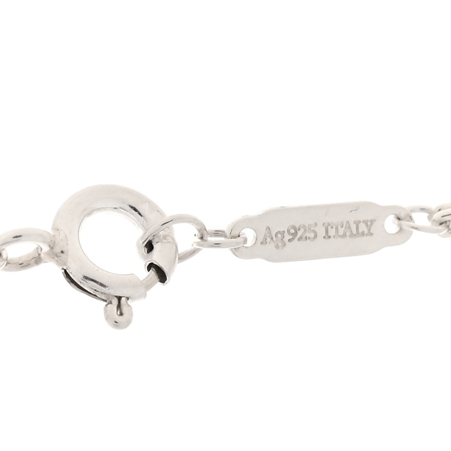 【h-318791130】Tiffany & Co. Tiffany Sterling Silver Double HardWear Link Pendant Necklace