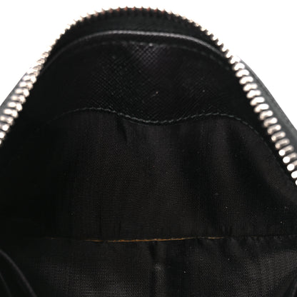 Prada Tessuto Nylon Zip Around Wallet Black 7 of 12
