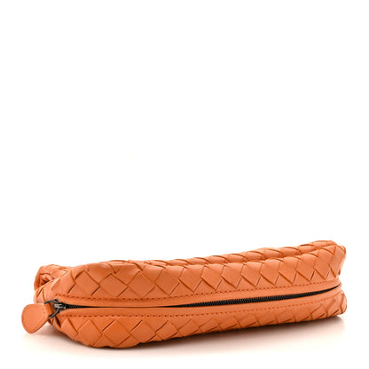 Bottega Veneta Nappa Intrecciato Small Chain Crossbody Tangerine 4 of 13