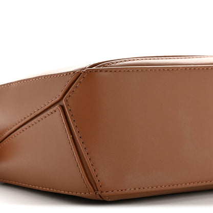 Loewe Satin Calfskin Mini Puzzle Bag Pecan 9 of 12