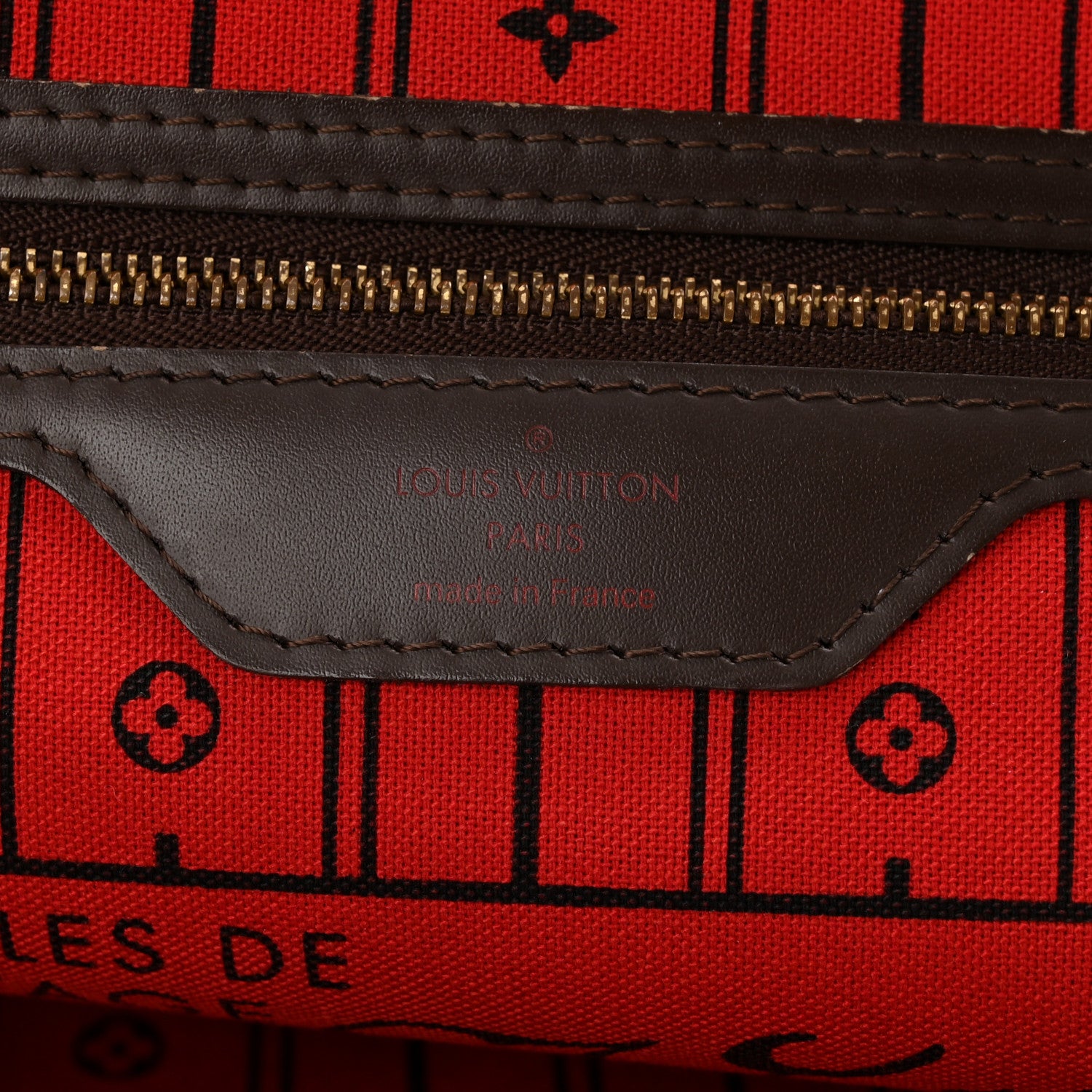 Louis Vuitton Damier Ebene Neverfull GM 6 of 14