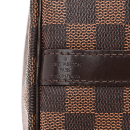 Louis Vuitton Damier Ebene Speedy Bandouliere 25 6 of 12
