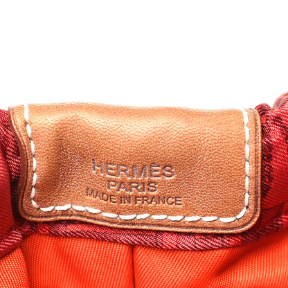 Hermes Silk Barenia Fourbi 20 PM Pouch 6 of 9