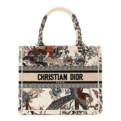 Christian Dior Canvas Jardin Botanique Embroidered Small Book Tote Multicolor 1 of 18