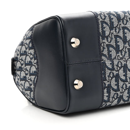 Christian Dior Monogram Boston Navy 8 of 10