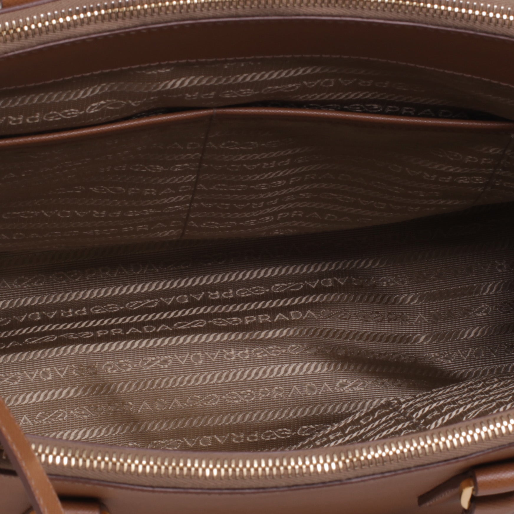 Prada Saffiano Lux Tote Caramel 10 of 10
