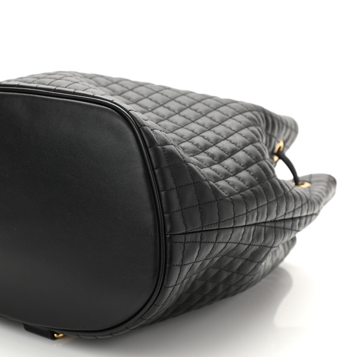 Celine Calfskin Quilted Small C Backpack Black 8 of 11
