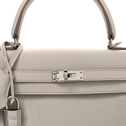 Hermes Togo Kelly Retourne 25 Beton 8 of 10