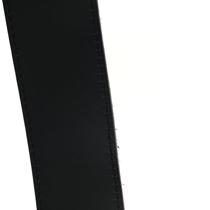 Louis Vuitton Suede Calfskin Mini Damier 40mm LV Initiales Belt 90 36 Moka 8 of 9