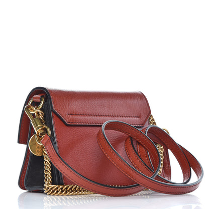 Givenchy Goatskin Suede Mini GV3 Shoulder Bag Brown Black 3 of 8