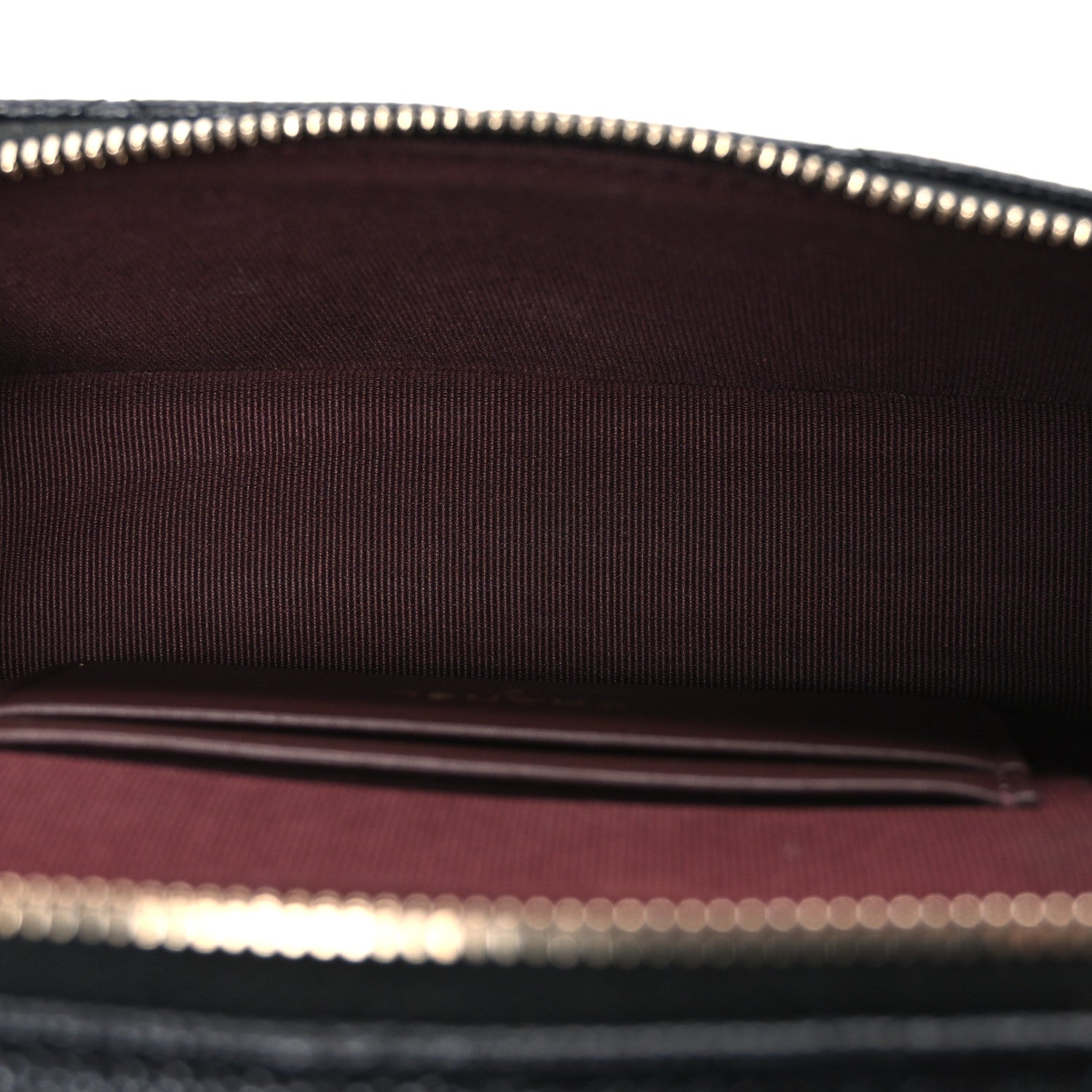 Chanel Caviar Quilted Top Handle Slim Vanity With Chain Black 5 of 11