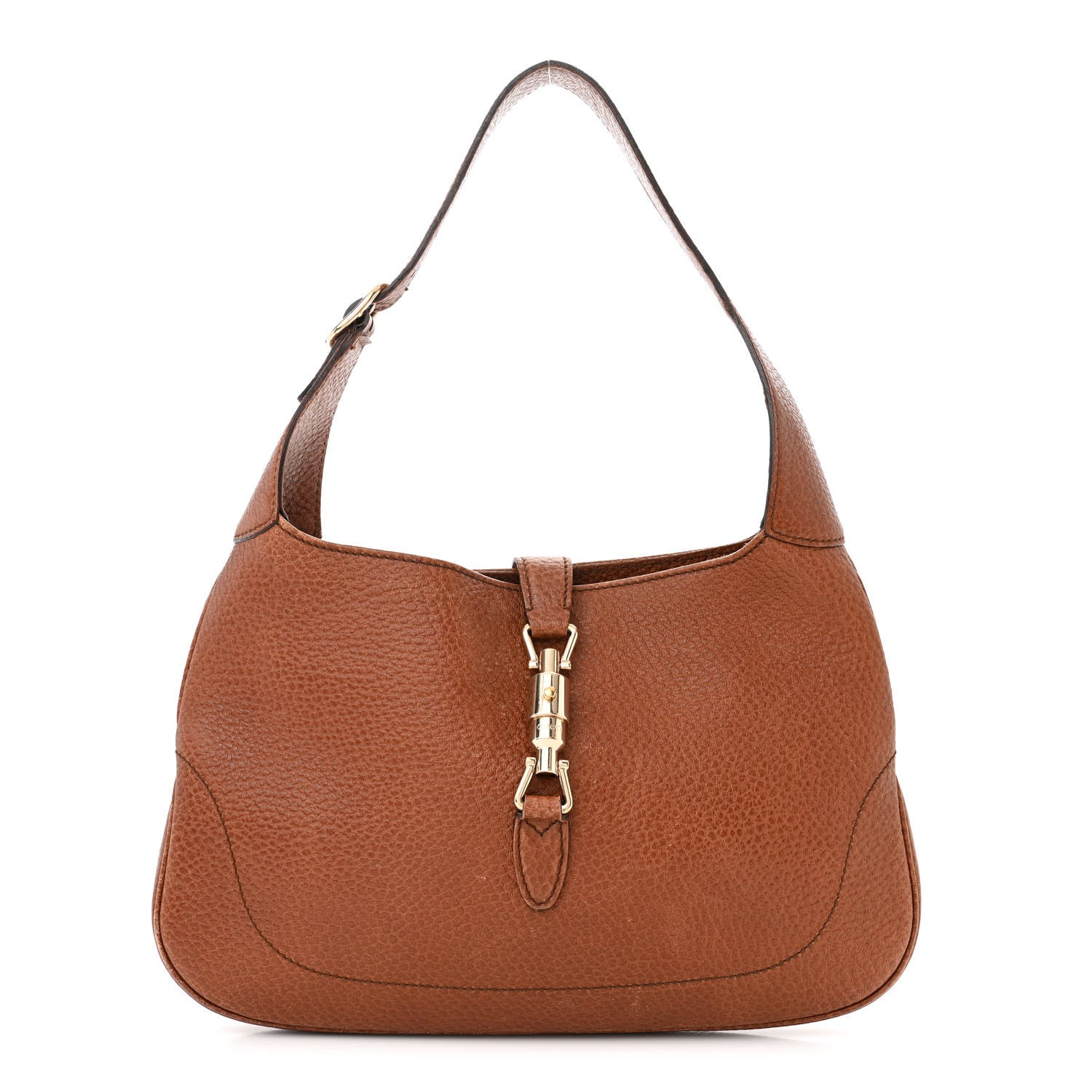Gucci Calfskin Small Jackie O Hobo Cuir 1 of 14
