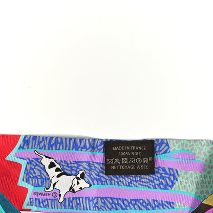 Hermes Silk En Liberte Twilly Vert Cyclamen Multicolor 3 of 3