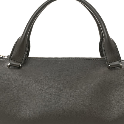 The Row Grained Saddle Calfskin Edith Bag Elephant 7 of 9
