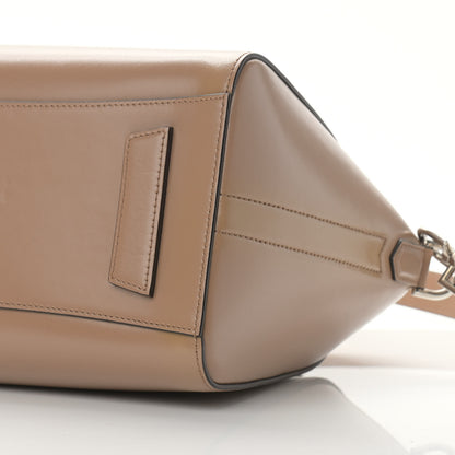 Givenchy Shiny Lord Calfskin Small Antigona Dark Beige 10 of 15