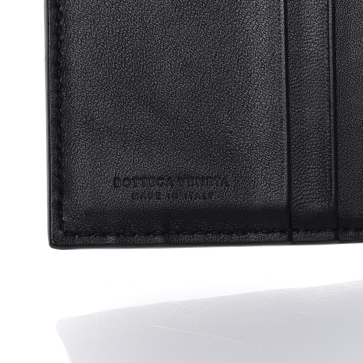 Bottega Veneta Nappa Ayers Intrecciato Mini Wallet Black 7 of 9