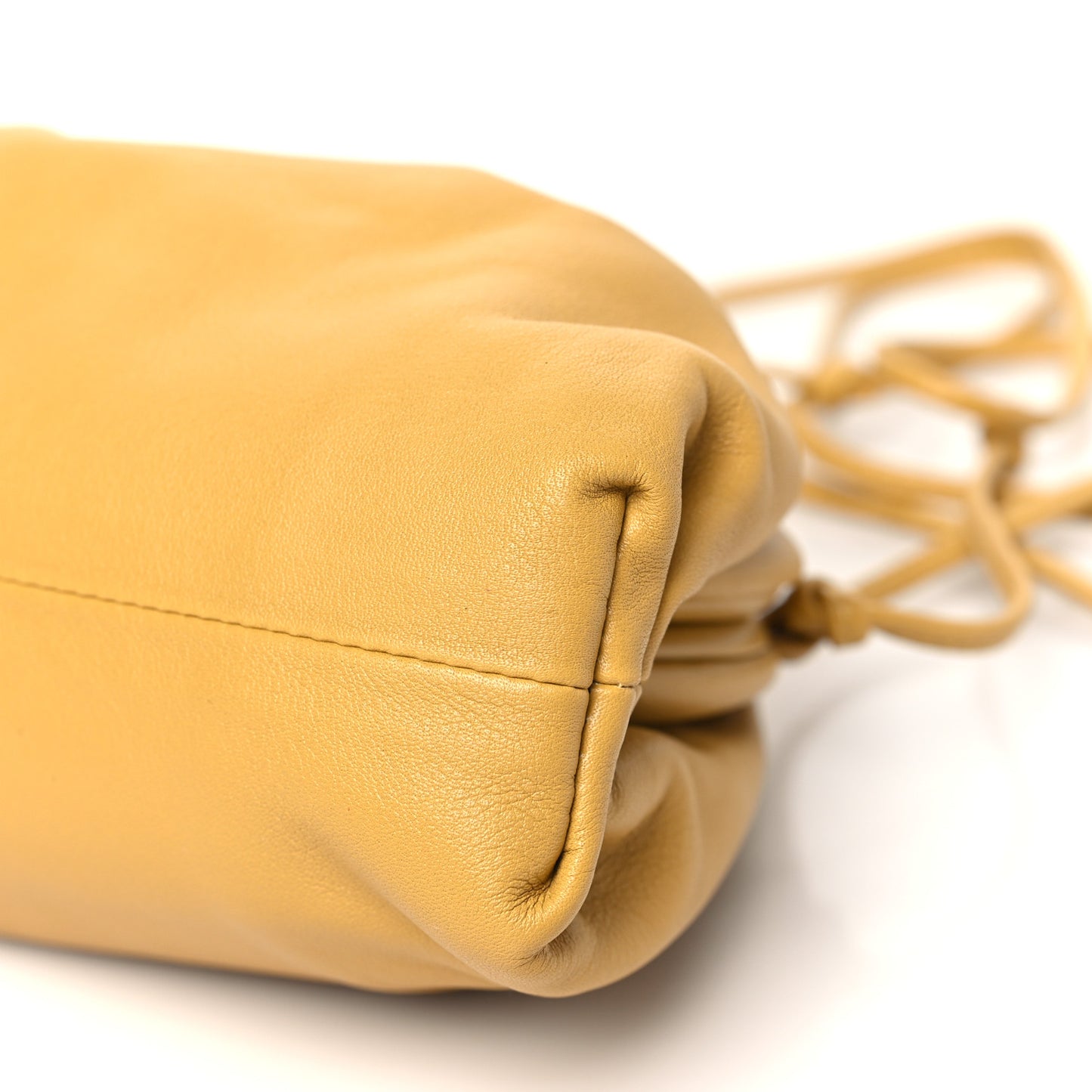 Butter Calfskin The Mini Pouch Butterscotch