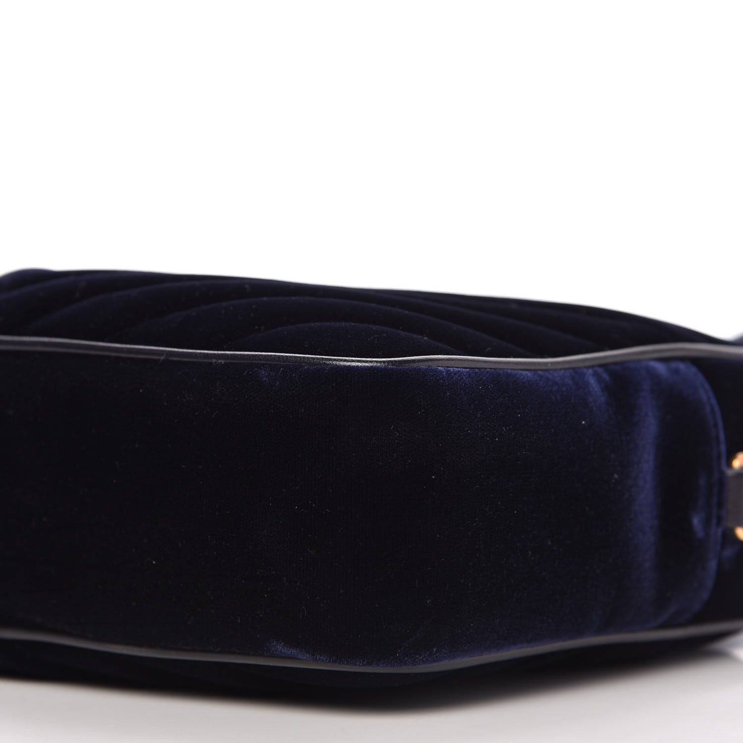 Saint Laurent Velvet Matelasse Monogram Lou Camera Bag Navy 7 of 10