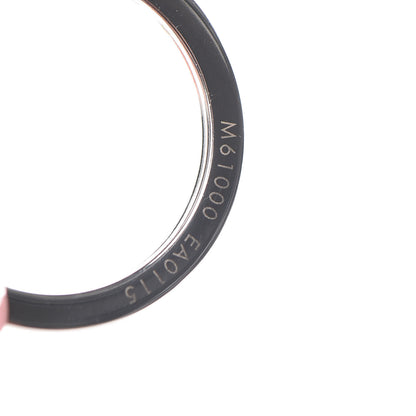 Louis Vuitton LV Logo Bag Charm Key Holder Silver 4 of 5