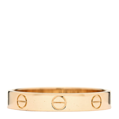 Cartier 18K Yellow Gold 3.5mm LOVE Wedding Band Ring 59 8.75 3 of 5