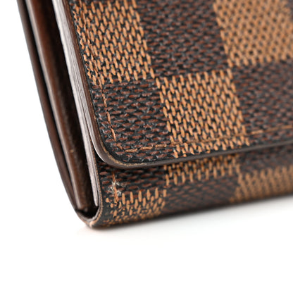 Louis Vuitton Damier Ebene Porte-Monnaie Tresor Wallet 11 of 13