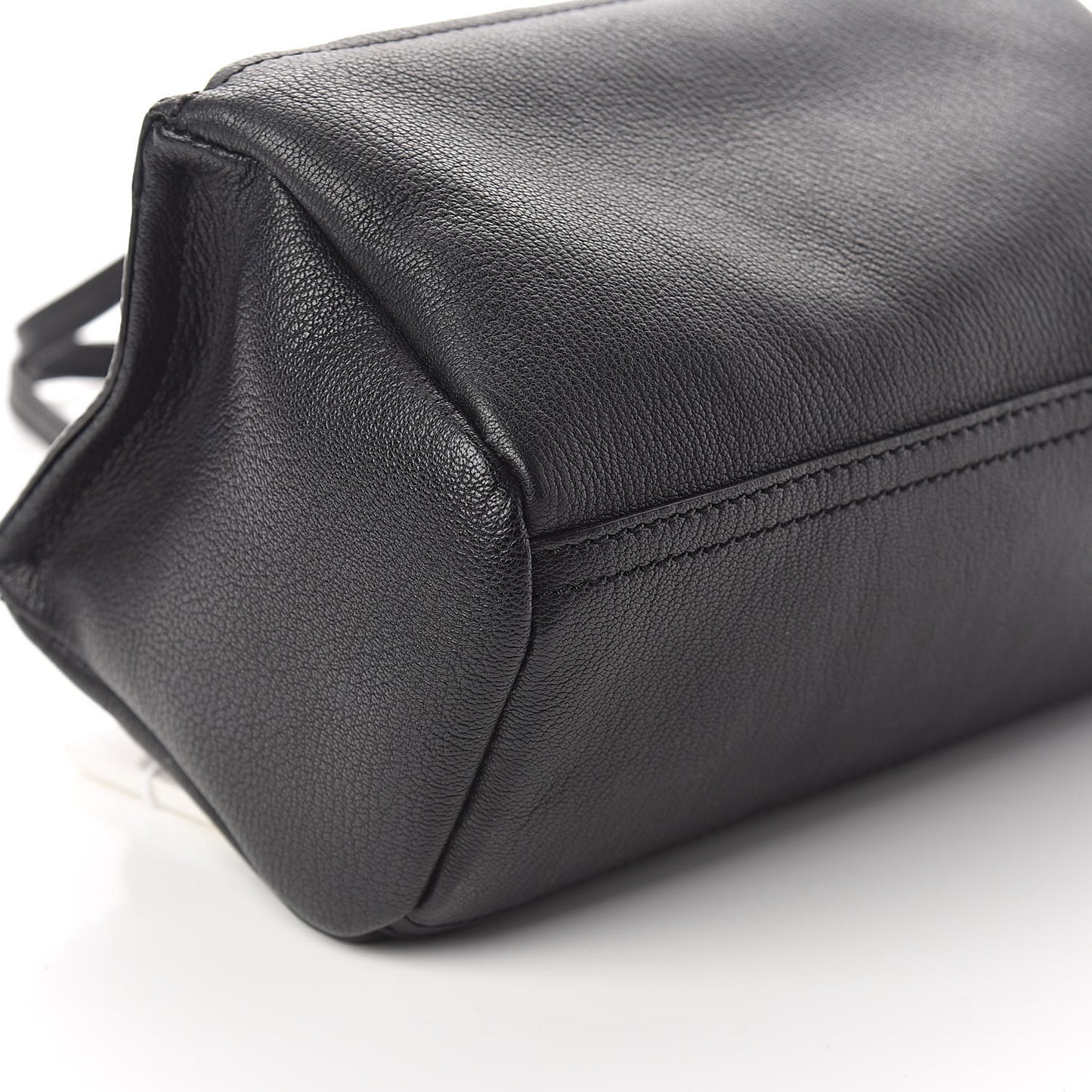 Sugar Goatskin Mini Pandora Black
