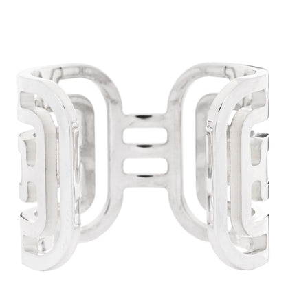 Hermes Sterling Silver Arcane Cuff Bracelet 2 of 4