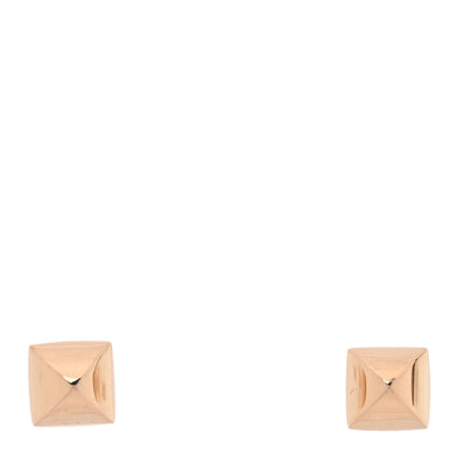 Hermes 18K Rose Gold Clou d'H Stud Earrings 1 of 5